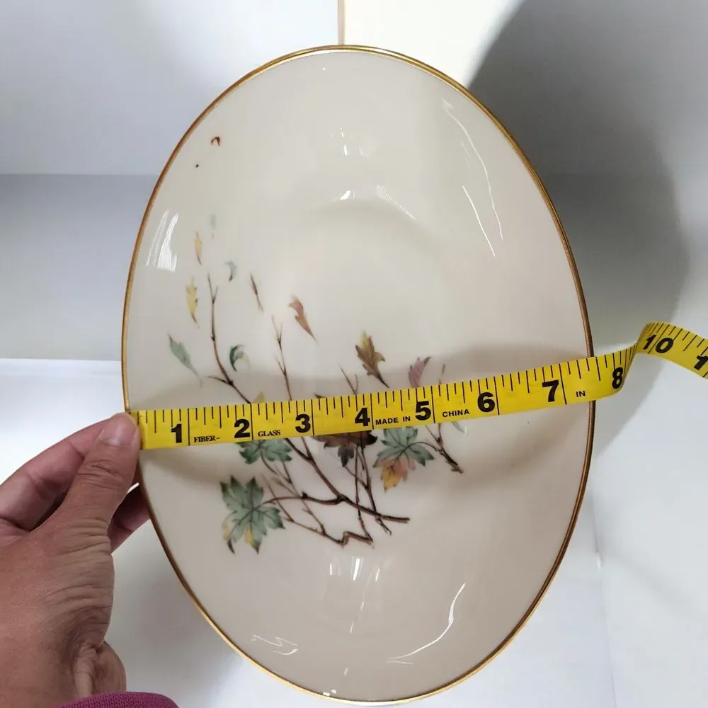 Lenox Westwind X-407 (2) Oval Serving Bowl (12)‎ Dinner Plates (12) Salad Plates